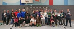 Erfolgreiches Team: Jährliches internes Tischtennis-Turnier in Hermesdorf 2020 mit 34 Teilnehmerinnen und Teilnehmern